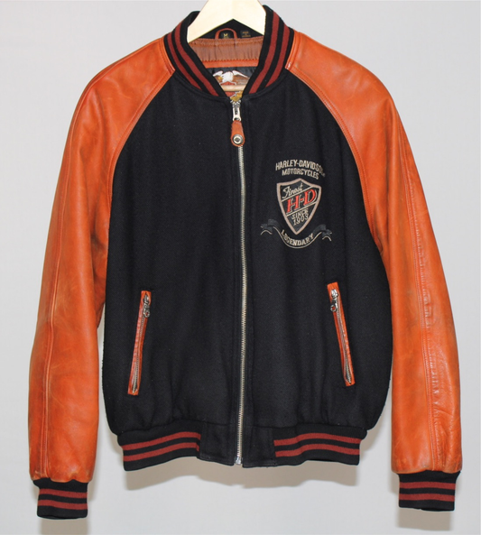 Harley Davidson Leather Varsity (1980’s)