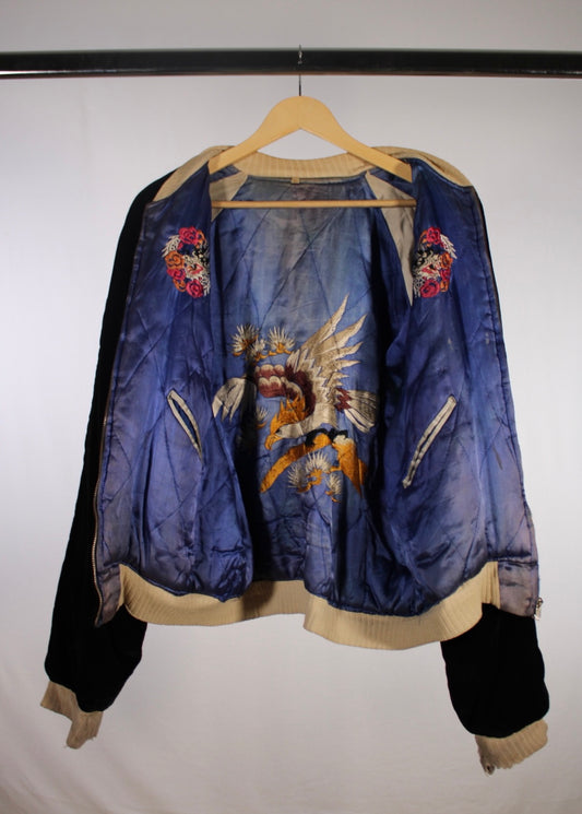 Japanese Embroidered Souvenir Jacket (1950’s)