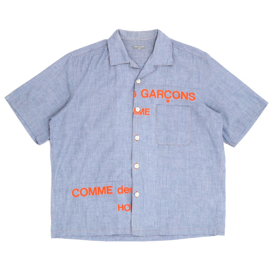 Comme Des Garçons Homme AW 2001 Split Logo Shirt